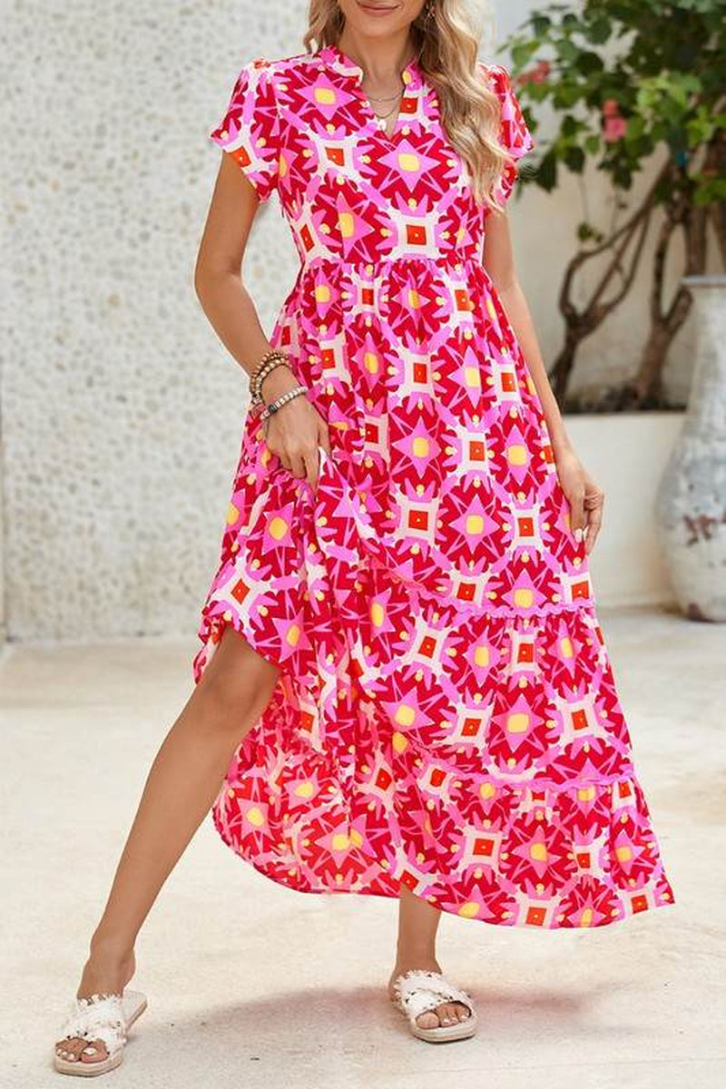 Strawberry Pink Dress Candy Pink