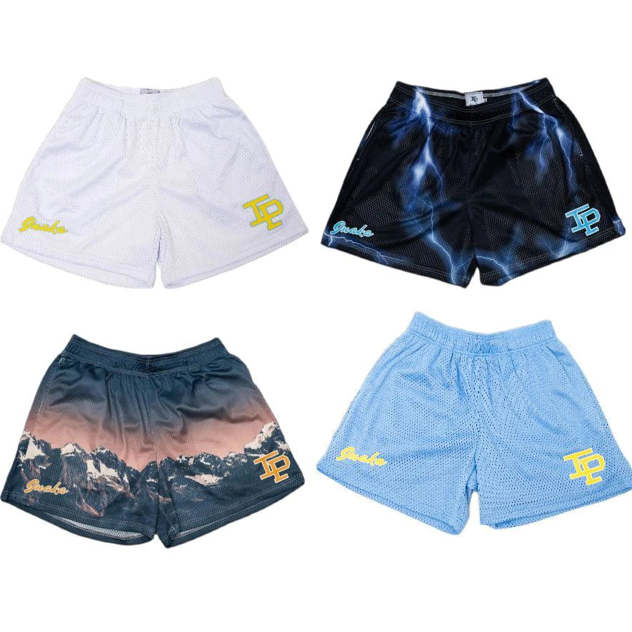 Inaka Power Shorts 2022 Men Women Classic GYM Workout Mesh Shorts One Layer Inaka Shorts Fashion Design