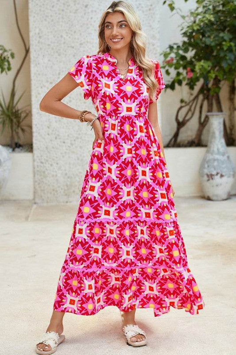 Strawberry Pink Dress Candy Pink