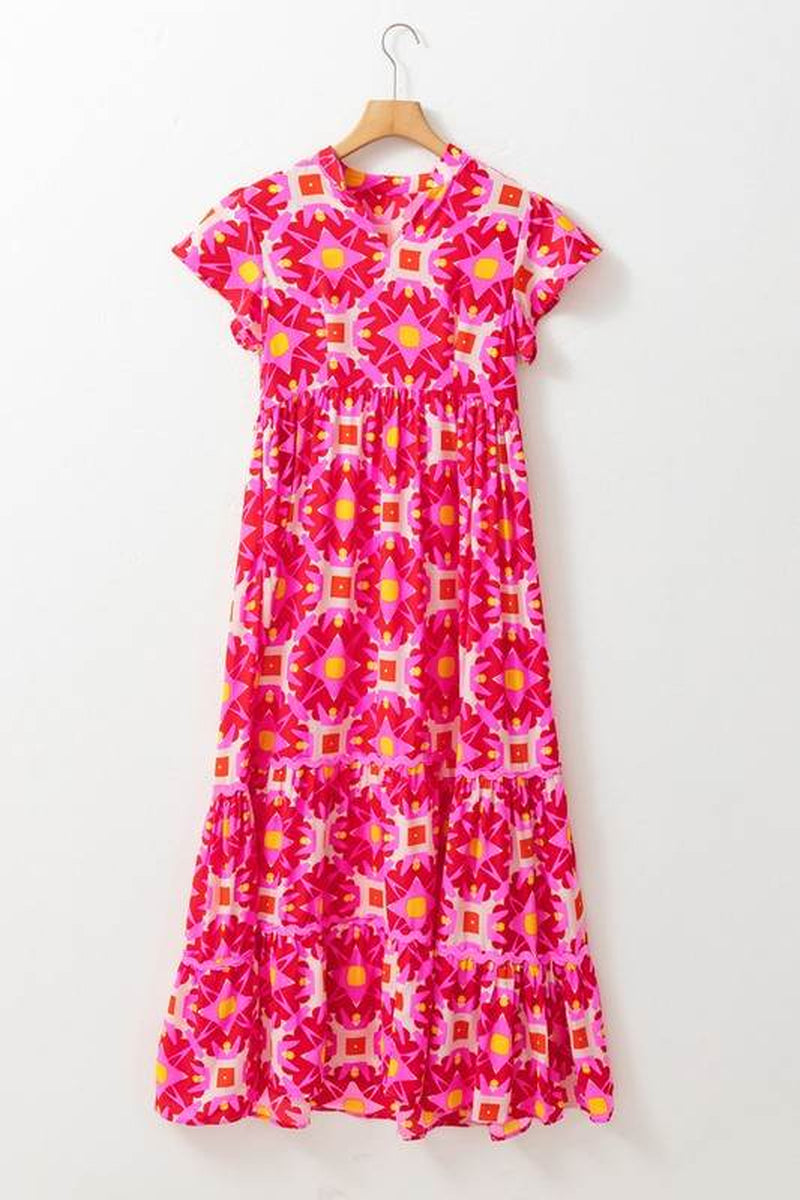 Strawberry Pink Dress Candy Pink
