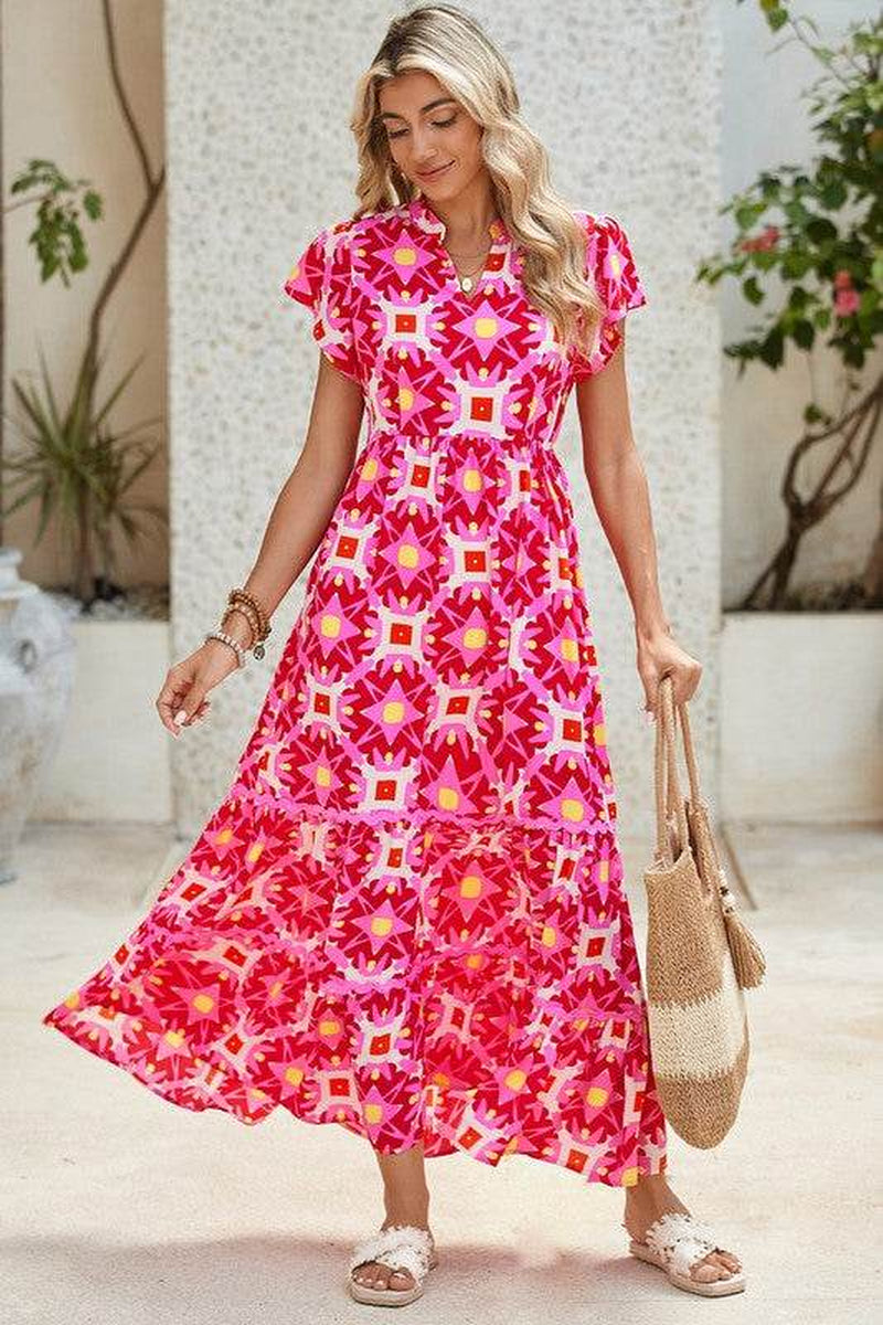Strawberry Pink Dress Candy Pink